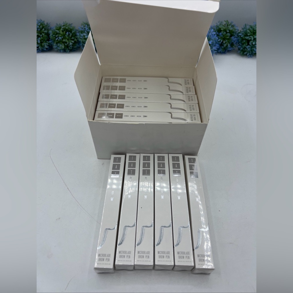 TAT BROW - Microblade Brow Pen - Eyebrow Ink- Lot Of 24 . Brown